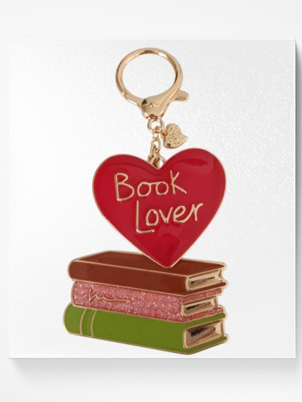 Book Lover Keychain